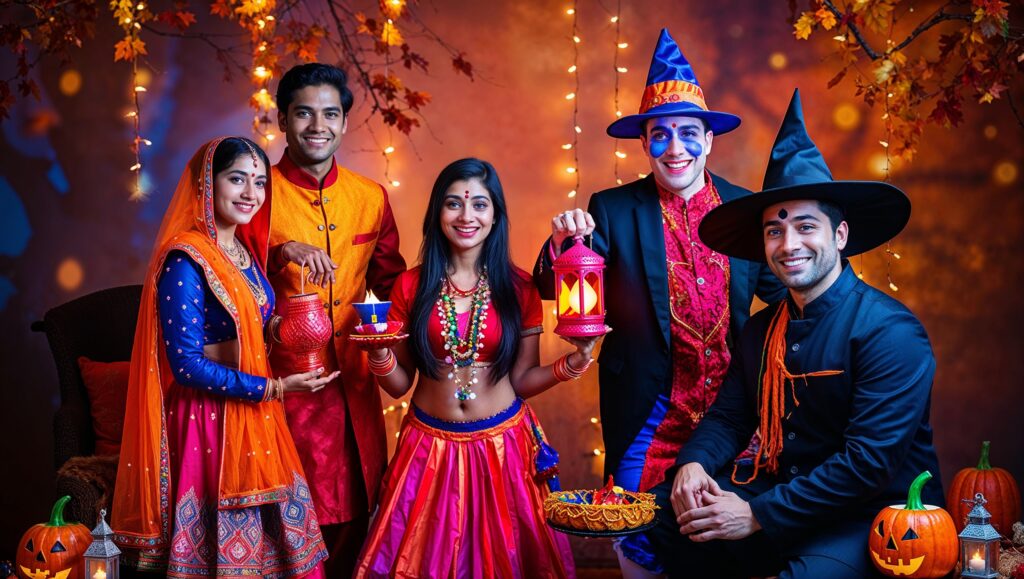 Diwali-Halloween combo